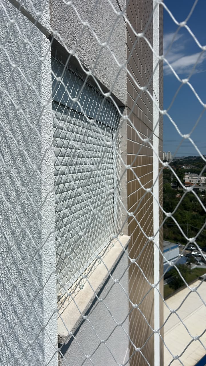 Rede de Proteção Instalada em Edifício Residencial
